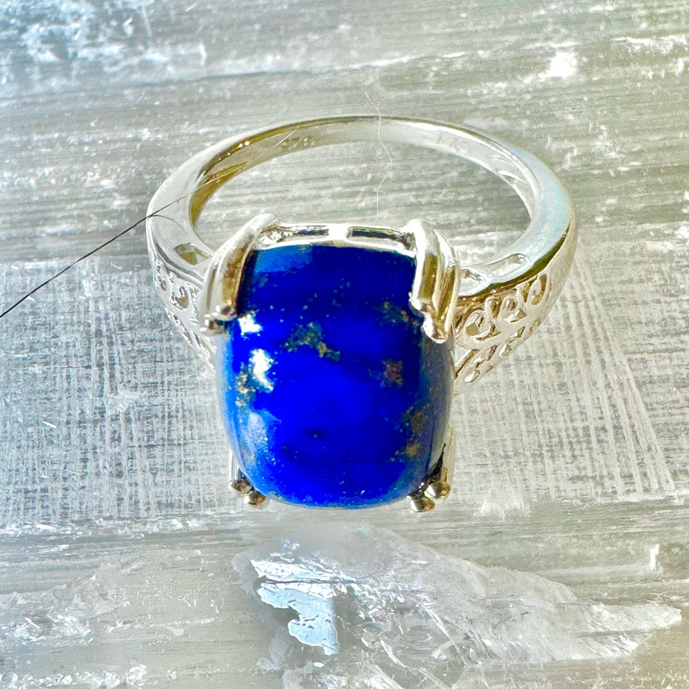Lapis Lazuli Sterling Silver Ring